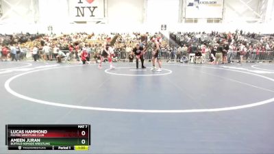 113 lbs Cons. Round 2 - Ameen Juran, Buffalo Nomads Wrestling vs Lucas Hammond, Fulton Wrestling Club