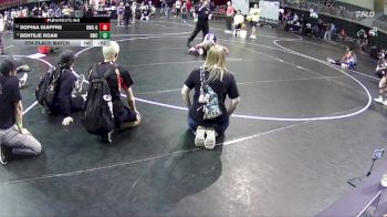73 lbs 5th Place Match - Sophia Guiffre, Beatrice Wrestling Club - Girls vs Bentilie Roan, Blair Wrestling Club