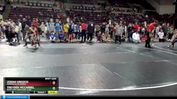92 lbs Semifinal - Treyden McCarrel, Bear Cave Wrestling Club vs Josiah Orozco, Pomona Elite (PWCC)