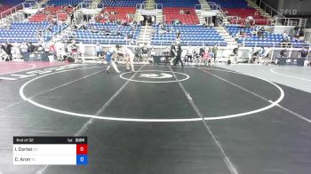 126 lbs Rnd Of 32 - Isaiah Cortez, California vs Caio Aron, Texas