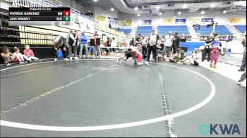 73 lbs Final - Patrick Sanchez, Raw Wrestling Club vs Levi Wright, Weatherford Youth Wrestling