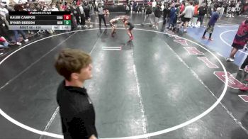 106 lbs Champ. Round 1 - Ryker Beeson, Meridian vs Kaleb Campos, Sunnyside