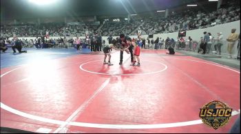 49 lbs Consi Of 16 #2 - Kross Kemble, Ponca City Wildcat Wrestling vs Uhdory Holmes, Stl Warriors