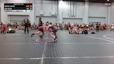 125 lbs Round 1 (4 Team) - Leo Ellis, Rabbit Wrestling Club vs Gavin Austin, Backyard Brawlers Red