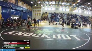 106 Blue Round 4 - Gabriele Tedesco, Lake Gibson vs William McGowan, Palmetto Ridge H.S.