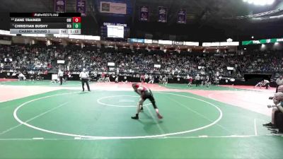 96 lbs Champ. Round 3 - Christian Bushy, BEASTA vs Zane Trainer, GRE3