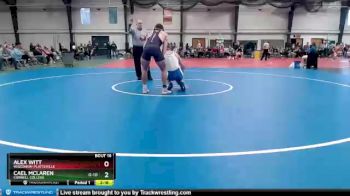 184 lbs Quarterfinal - Alex Witt, Wisconsin-Platteville vs Cael Mclaren, Cornell College
