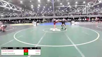 133 lbs Rr Rnd 3 - Jacob Gardner, Gann vs Daniel Uhorchuk, Army