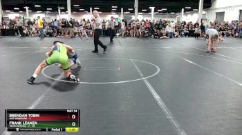 115 lbs Round 1 (4 Team) - Frank Leanza, Team Gotcha - 2 vs Brendan Tobin, Mat Warriors