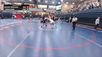 285 lbs 5th Place Match - Hamaz Rawn, Klein Cain vs Zachary Montcalm, Rockwall Heath