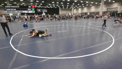 126 lbs Champ. Rd Of 64 - Liam Dolan, Basement Brawlers Wrestling Club vs Aaron Gonzalez, Silverback Wrestling Club