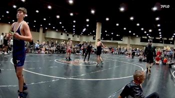 152+160 Cons. Semi - Channing Kidder, North DeSoto Wrestling Academy vs Gage Dawkins, Lawrence County Wrestling Club