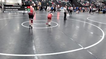 120 lbs Cons. Round 3 - Eli Mcdonald, Eaglecrest Wrestling Club vs Vincent White, Big Red Wrestling