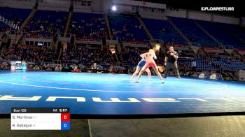 100 lbs Final - Sage Mortimer, Utah vs Rayana Sahagun, Michigan