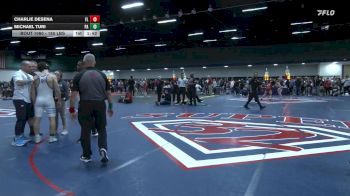 150 lbs Quarterfinal - Charlie Desena, FL vs Michael Turi, PA