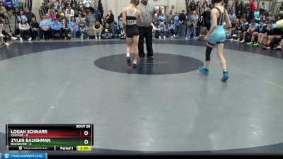 113 lbs Placement (16 Team) - Zyler Baughman, Rochester vs Logan Schnarr, Cascade