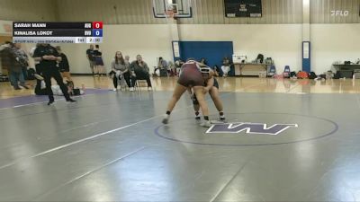 160 Frosh/soph Cons. Round 2 - Sarah Mann, Augsburg University vs Kinalisa Lokot, Buena Vista