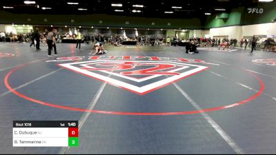 106 lbs Round Of 128 - Chase Dubuque, NJ vs Braedyn Tammarine, OH