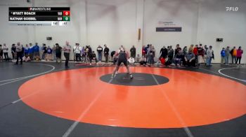 215 lbs Champ. Round 2 - Wyatt Roach, Yorktown vs Nathan Goebel, Northview