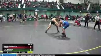 174 lbs Champ. Round 1 - Karamvir Hothi, Edinboro vs Lucas Daly, Michigan State
