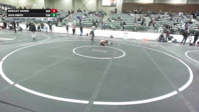 57 lbs Semifinal - Bentley Baker, Ravage WC vs Jack Smith, Team Coalinga