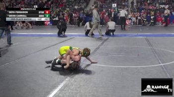 70 lbs 5th Place Match - Cyler Puderbaugh, Bobcat WC vs Beckett McCorkle, Salina