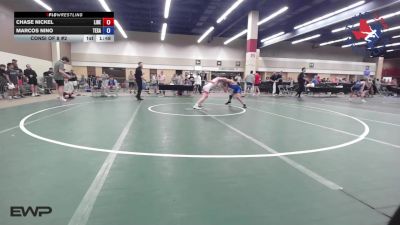 106 lbs Consi Of 8 #2 - Chase Nickel, Liberty Warriors Wrestling Club vs Marcos Nino, Texas
