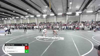 150 lbs Quarterfinal - Trace Prigmore, Central Grand Junction vs River Wickstrom, Dolores Bears