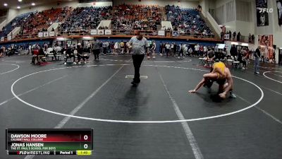 175 lbs Champ. Round 2 - Jonas Hansen, The St. Paul`s School For Boys vs Dawson Moore, Calvert Hall College