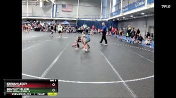 56 lbs Round 1 (4 Team) - Keegan Leddy, Brawler Elite vs Bentley Miller, Ragin Raisins Catawba
