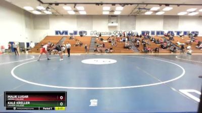 197 lbs Cons. Round 2 - Kale Kreller, Lassen College vs Malik Lugar, Sierra College