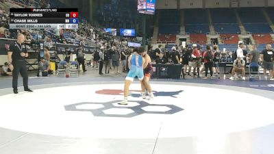 144 lbs Cons. Sub-rd Of 16 - Taylor Torres, Colorado vs Chase Mills, Minnesota