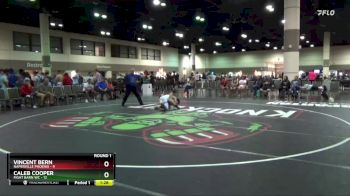 132 lbs Round 1 (6 Team) - Vincent Bern, Naperville Phoenix vs Caleb Cooper, Fight Barn WC