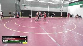 115 lbs Cons. Round 3 - Antonio Guebara, Maize Wrestling Club vs Maxwell Countryman, Openmats