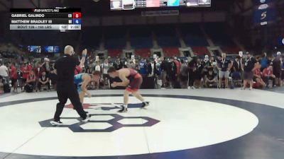 165 lbs Champ. Rd Of 256 - Gabriel Galindo, Colorado vs Matthew Bradley III, Michigan