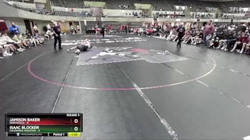 152 lbs Round 3 (4 Team) - Jamison Baker, Northfield vs Isaac Blocker, Caledonia-Houston