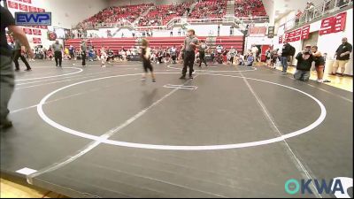 46 lbs Round Of 16 - Camden Holden, Ponca City Wildcat Wrestling vs Arturo Pastrana, Prague