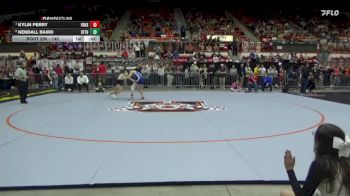 145 lbs Cons. Round 2 - Kendall Baird, Santa Fe Trail Hs vs Kylin Perry, Frontenac Hs