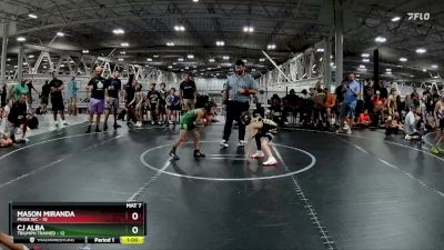 56 lbs Round 6 (8 Team) - CJ Alba, Triumph Trained vs Mason Miranda, Pride WC