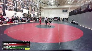108-117 lbs Round 2 - Kaden Upchurch, Rock Canyon vs Eliseo Jaramillo, Rocky Ford