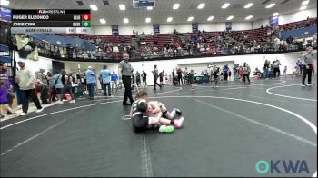 67 lbs Semifinal - Ruger Elizondo, Blue Devil Wrestling vs Josie Cink, Huskey Wrestling Club
