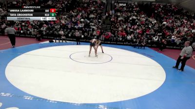 4A 140 lbs Semifinal - Anissa Laamouri, Uintah vs Taya Crookston, Ridgeline