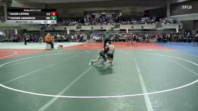 75 lbs Cons. Round 2 - Jaxon Liffrig, K-M vs Tucker Anderson, Owatonna