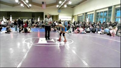 122 lbs Rr Rnd 2 - Madelyn Medrano, All I See Is Gold Academy - Girls vs McKayla Steele, ICWL Lady Bruisers