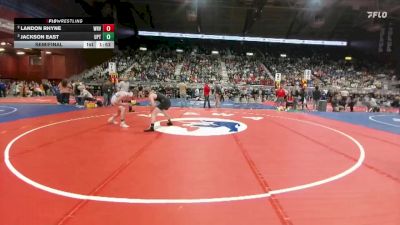 2A-126 lbs Semifinal - Jackson East, Upton vs Landon Rhyne, Wind River