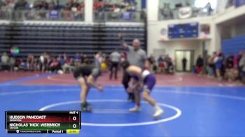 157 lbs Champ. Round 2 - Hudson Pancoast, Swanton vs Nicholas `nick` Werbrich, Taylor