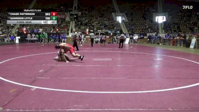 1A-4A 157 Cons. Semi - Chase Patterson, St Michael Catholic High School vs Garrison Little, T. R. Miller