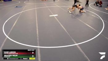 145 lbs Cons. Round 3 - Kane Larson, Outlaw Wrestling Club vs Brayden Melby, Minnesota