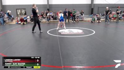 82-86 lbs Quarterfinal - Landon Lantry, Unattached vs Tommy `Gun` Baxter, Punisher Wrestling Company