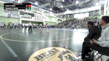 190 lbs Quarterfinal - Monroe O`Brien, CARSON vs Rosy Flores, BIRMINGHAM